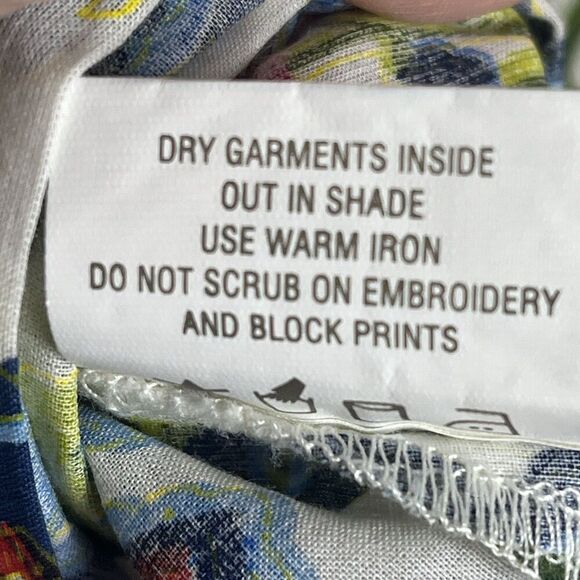 STOP Women's Dress Asian Inspired Multicolor Size XS - Picture 9 of 9